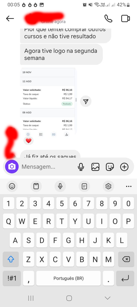 Depoimento de cliente